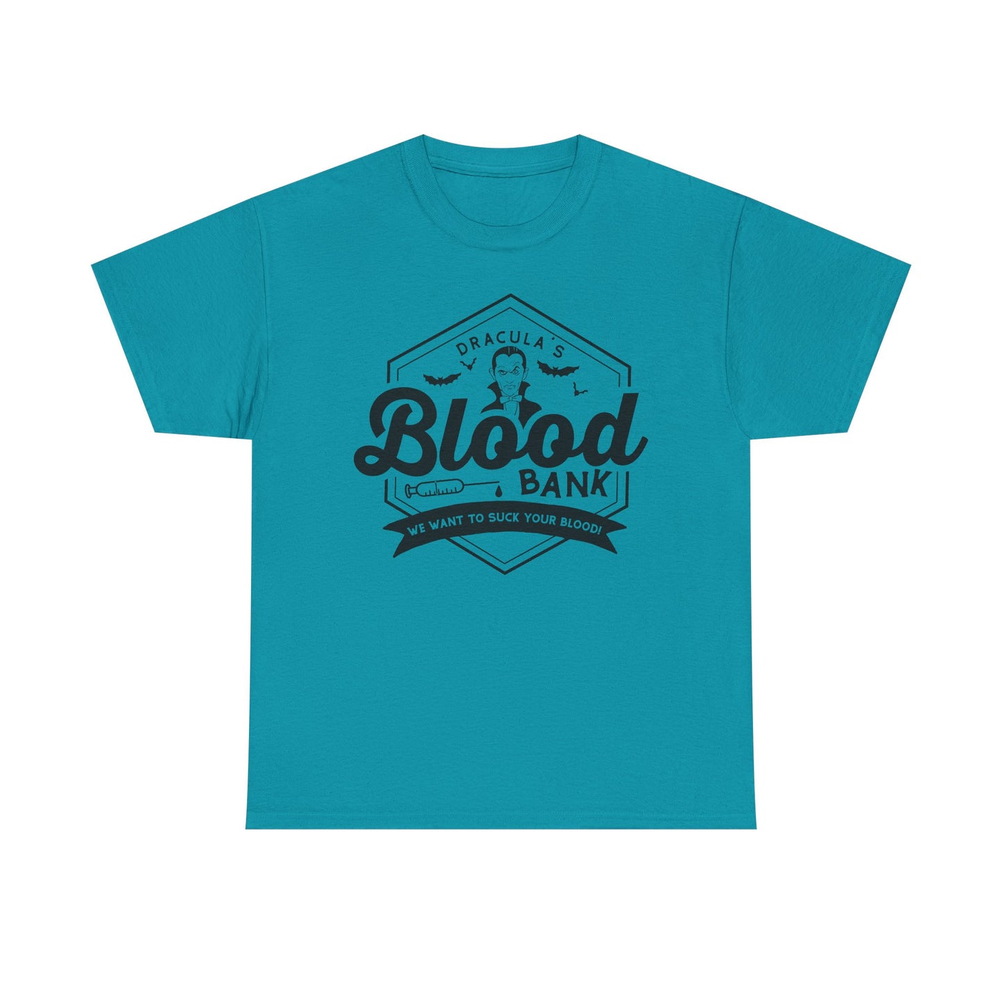 Blood Bank Tee — Dracula Vintage Vampire Graphic T-Shirt