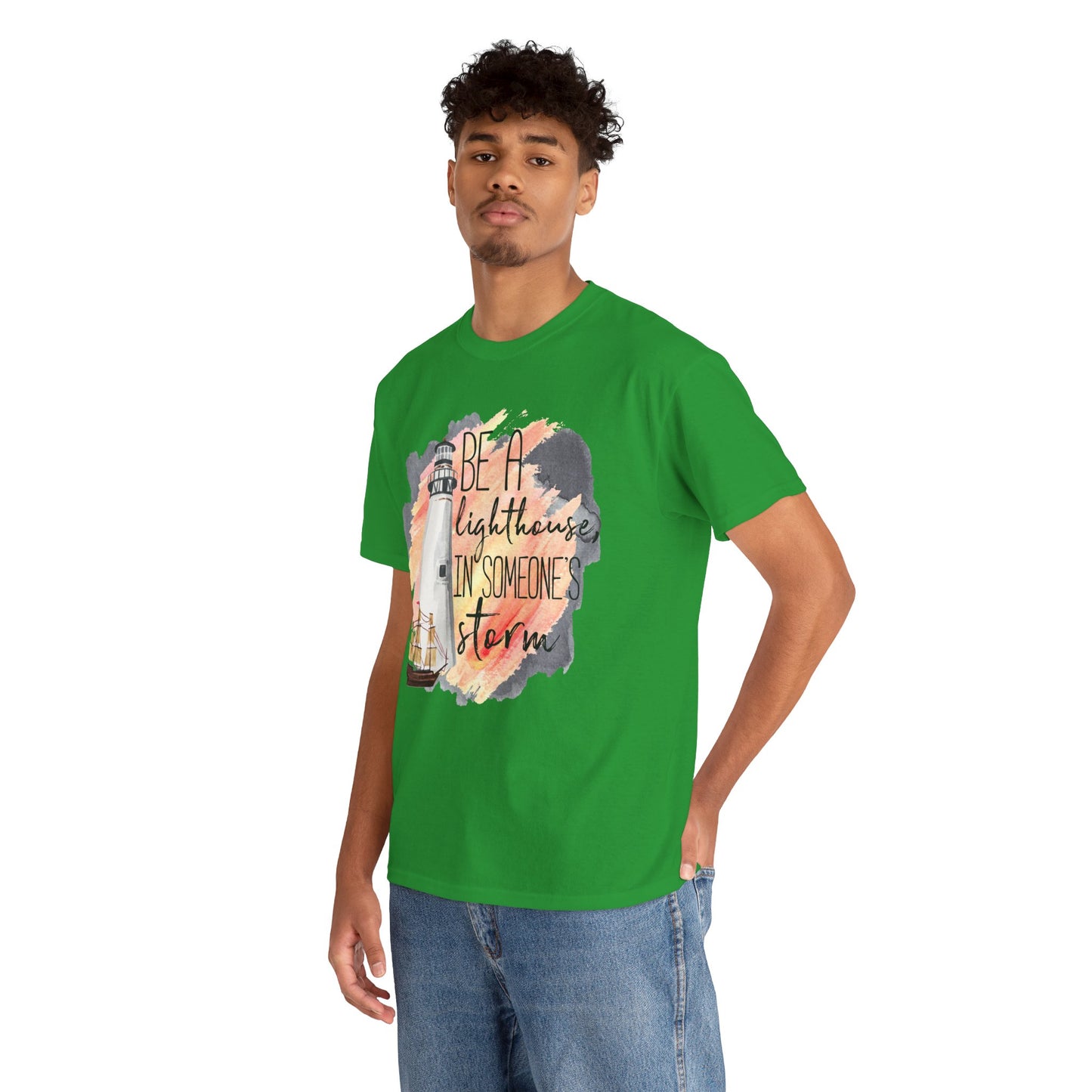 Lighthouse “Be A Lighthouse In Someone’s Storm” T‑Shirt