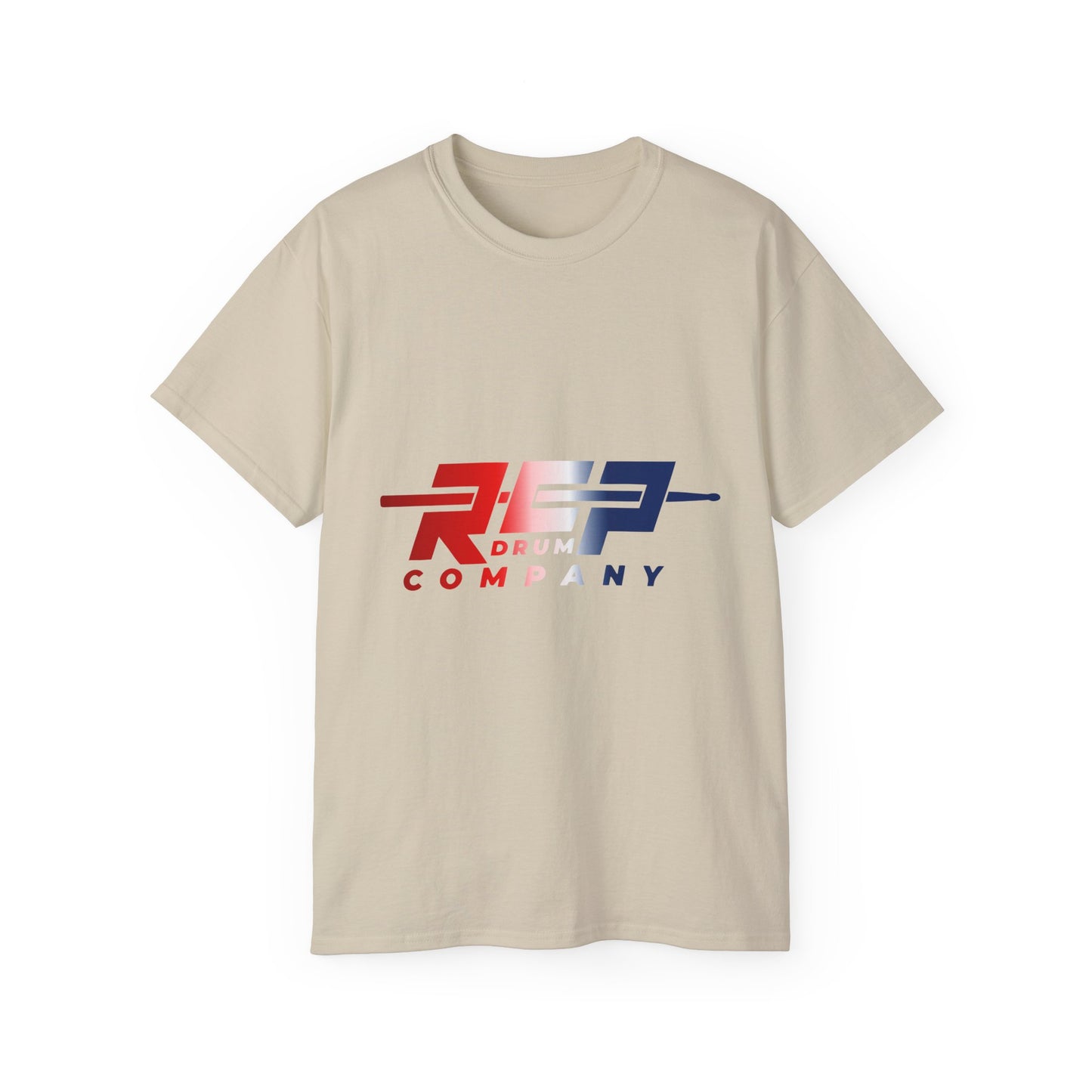 R&P Company Retro Logo Tee - Patriotic Red & Blue Graphic T-Shirt