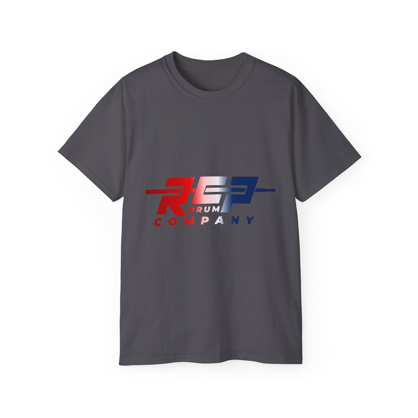 R&P Company Retro Logo Tee - Patriotic Red & Blue Graphic T-Shirt