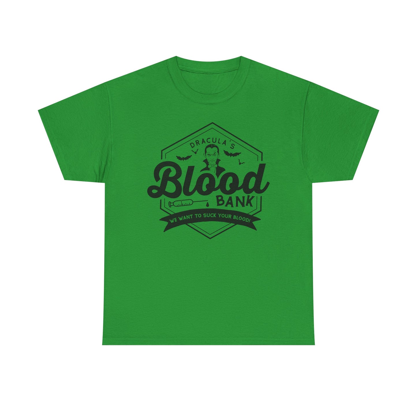 Blood Bank Tee — Dracula Vintage Vampire Graphic T-Shirt