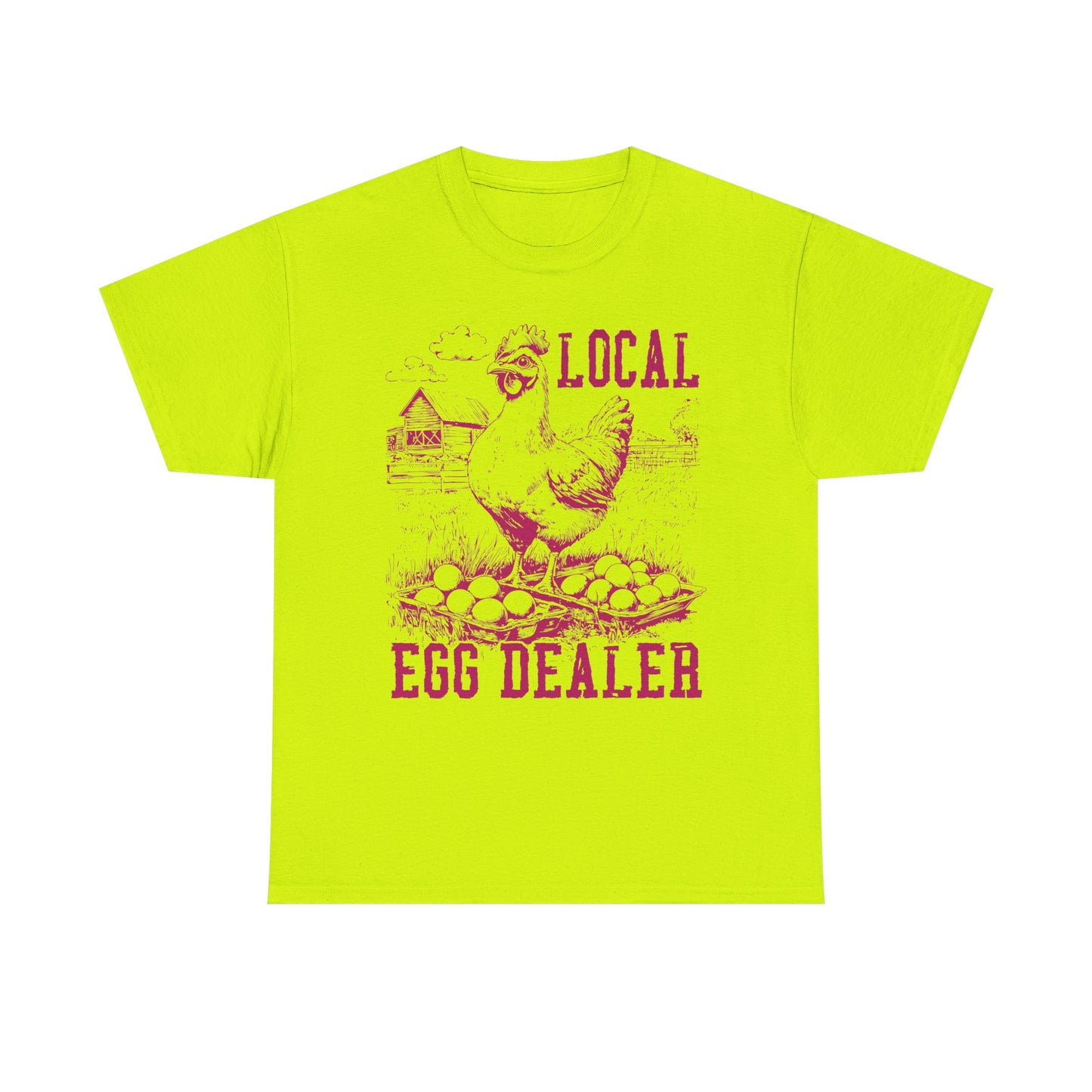 Local Egg Dealer T-Shirt — Vintage Chicken Farm Shirt for Farmers & Homesteaders