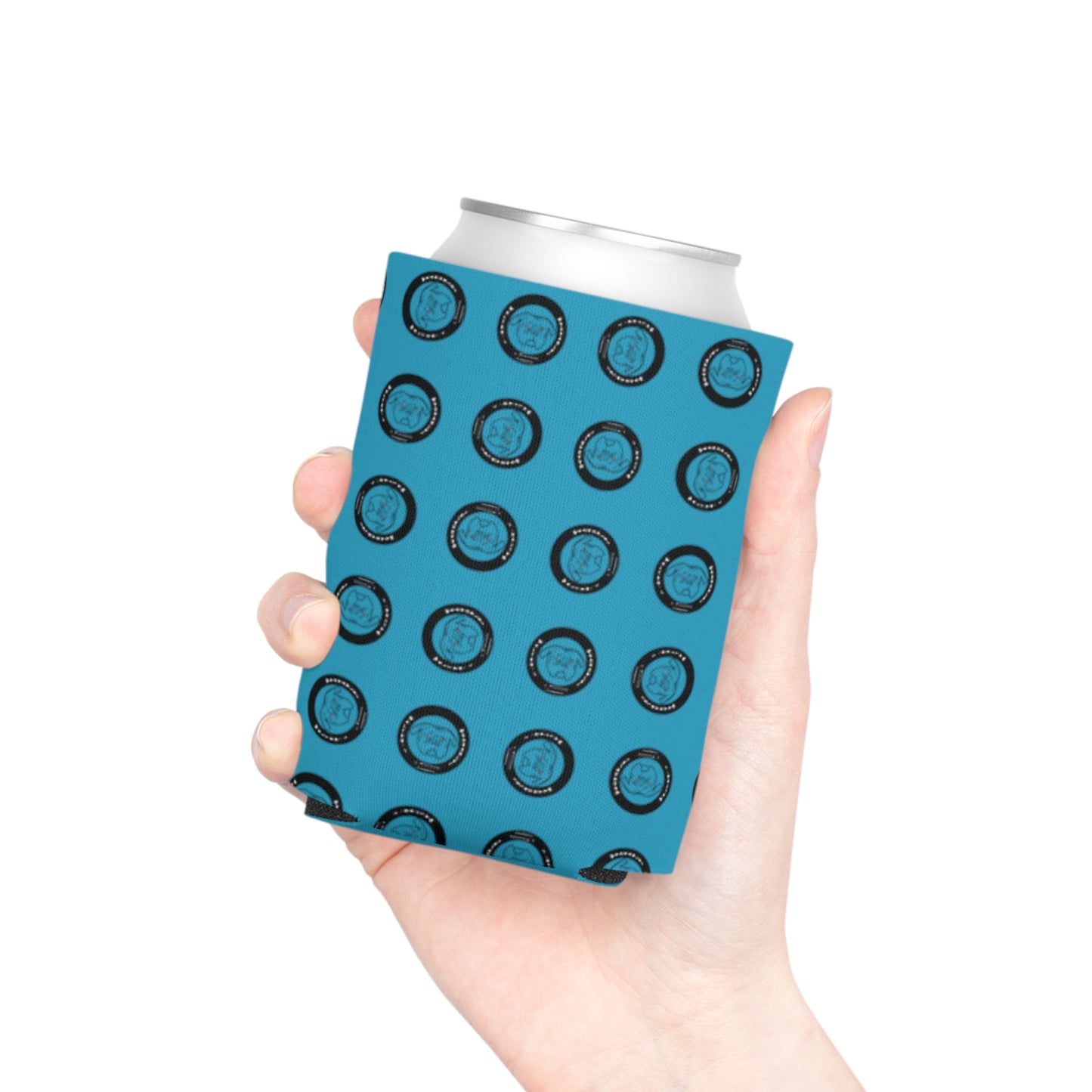 Grumpy Walter Can Cooler- Blue