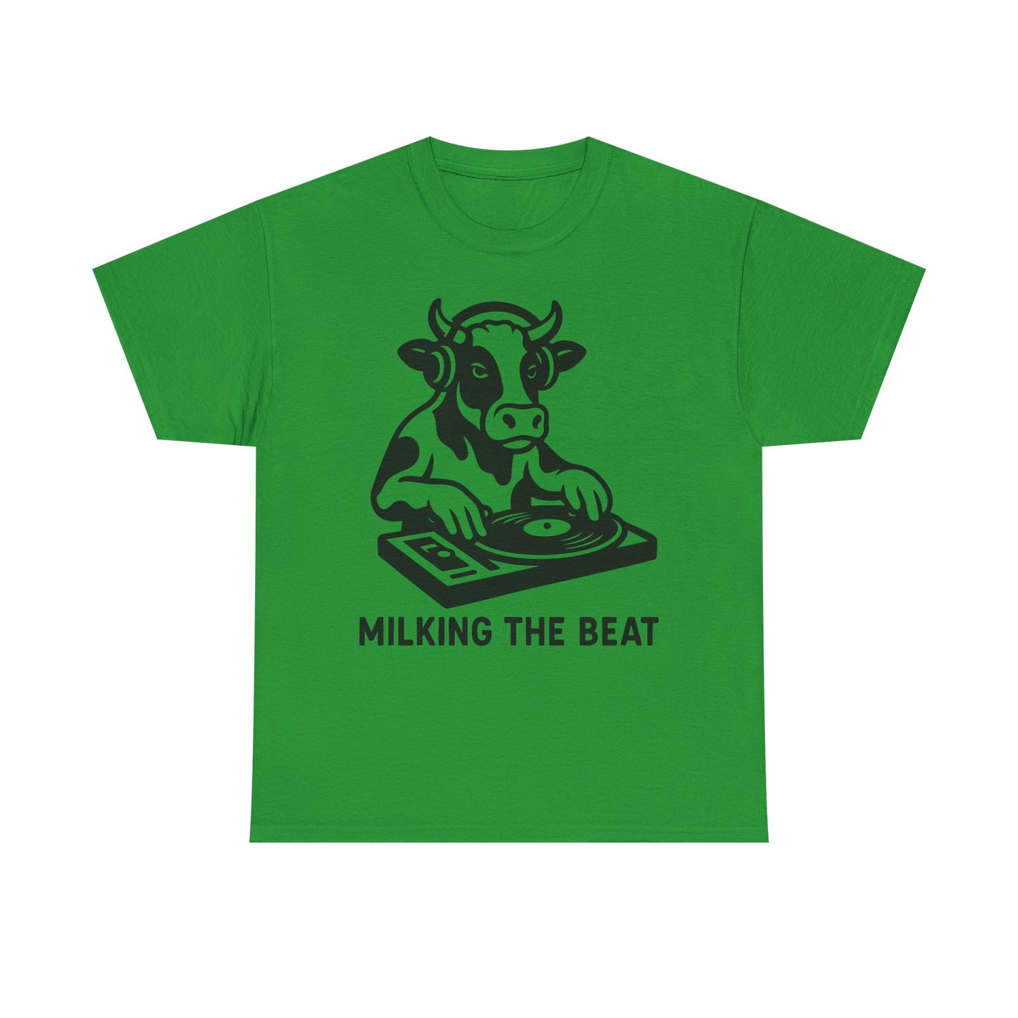 Milking the Beat DJ Cow T-Shirt