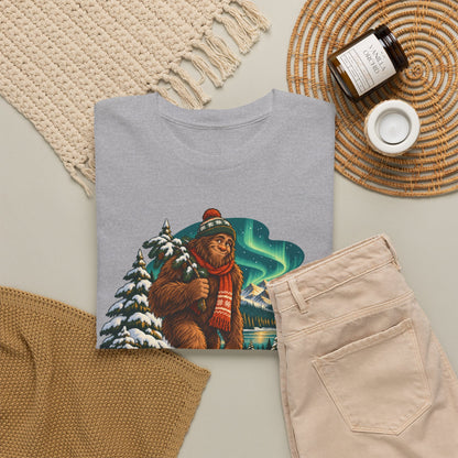 Bigfoot Snow Day Sasquatch T-Shirt