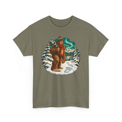 Bigfoot Snow Day Sasquatch T-Shirt