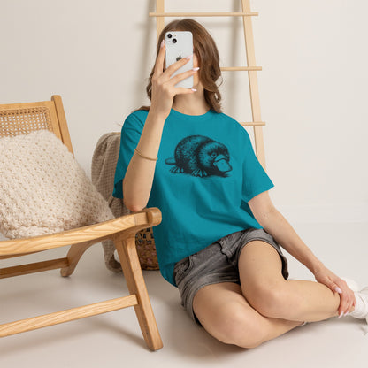 Platypus Sketch Tee — Vintage Wildlife Graphic T-Shirt