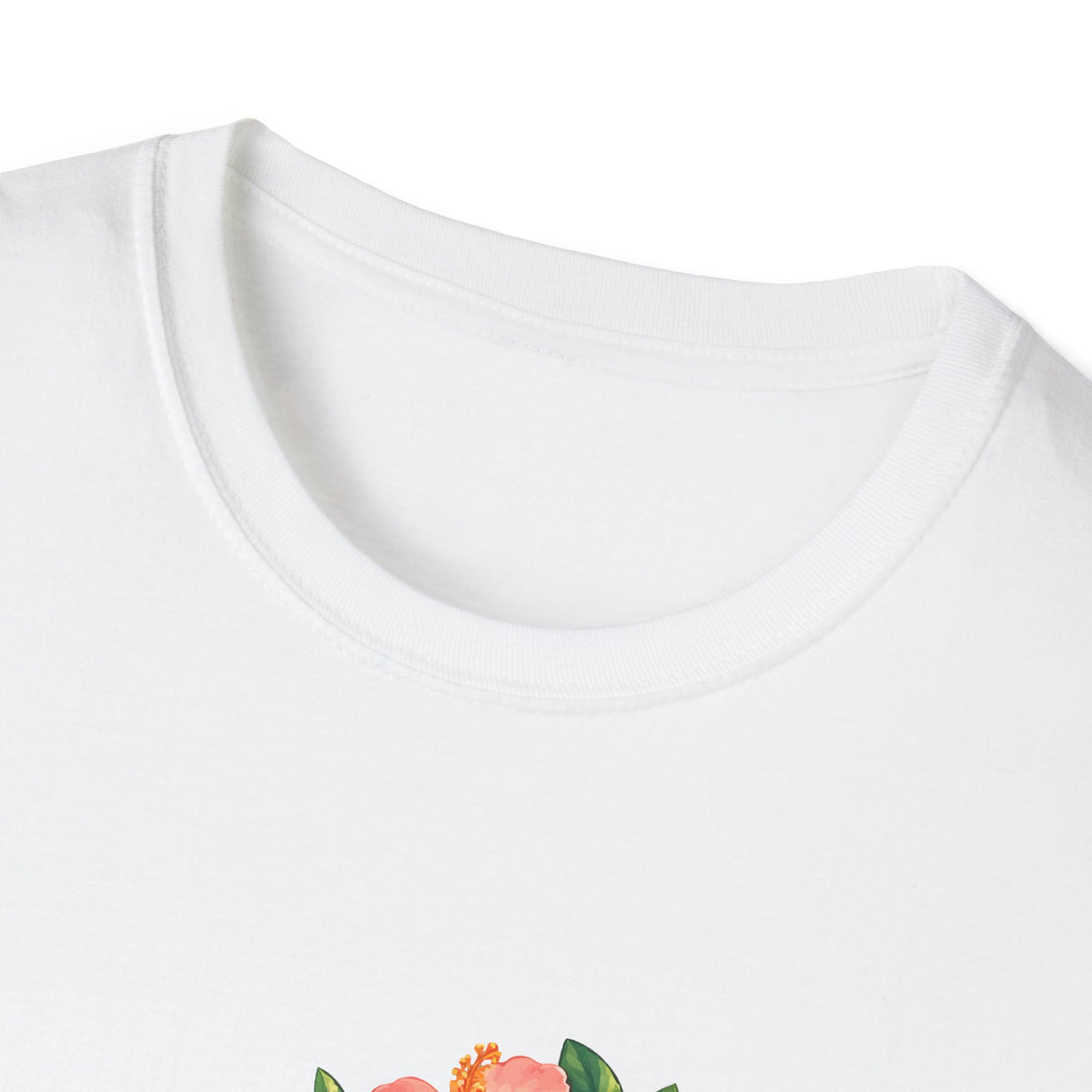 Chubby Mermaid Mermaid Flower Crown Manatee T-Shirt