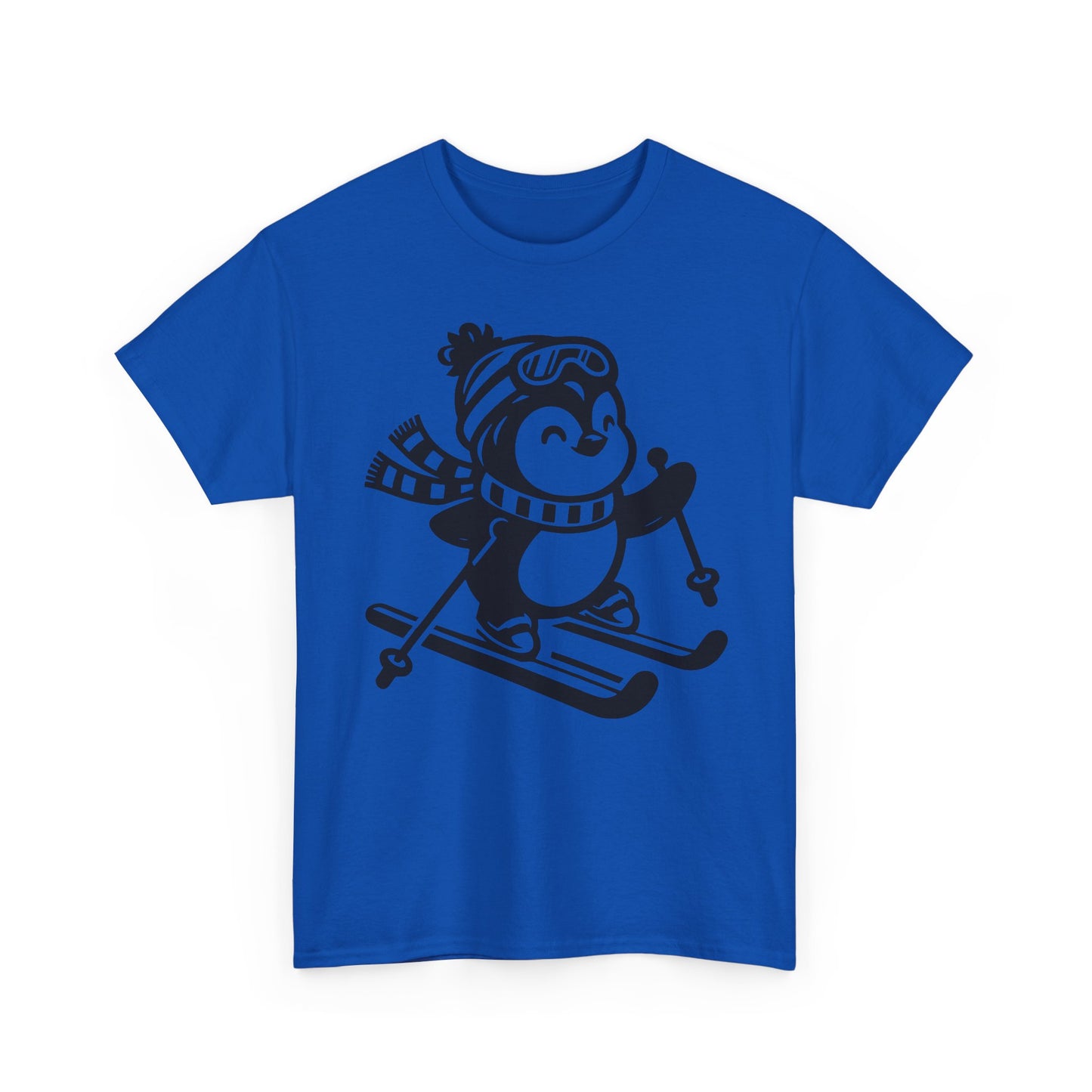 Skiing Penguin T-Shirt – Cute Winter Ski Tee