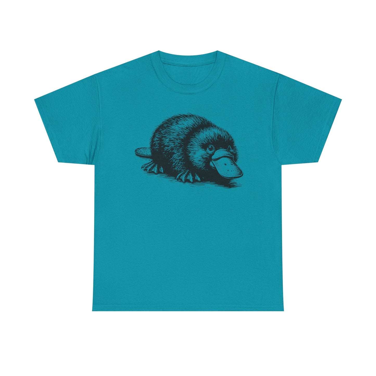 Platypus Sketch Tee — Vintage Wildlife Graphic T-Shirt