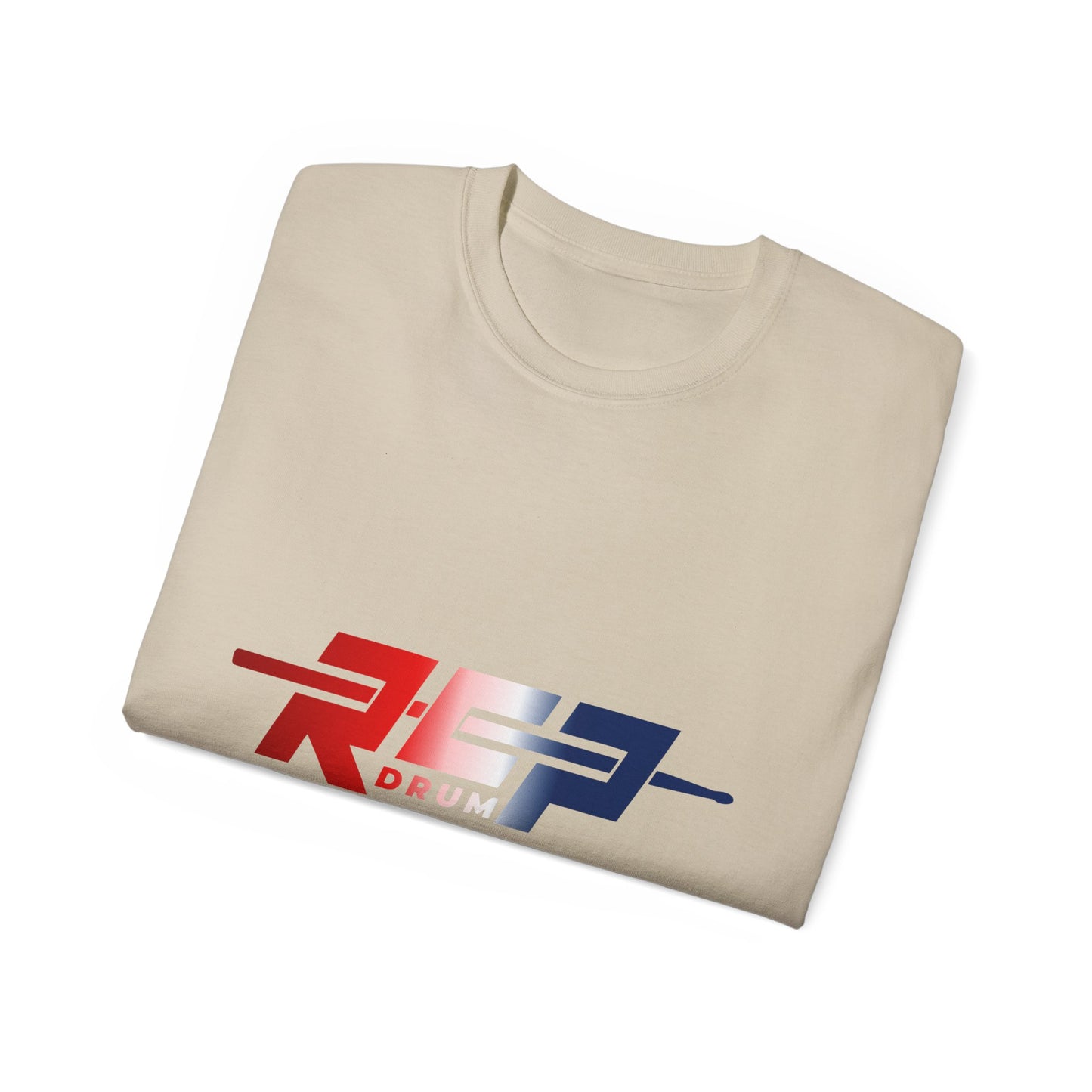 R&P Company Retro Logo Tee - Patriotic Red & Blue Graphic T-Shirt