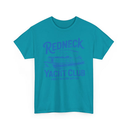 Redneck Yacht Club T-Shirt — "Party in Slow Motion" Boating Tee