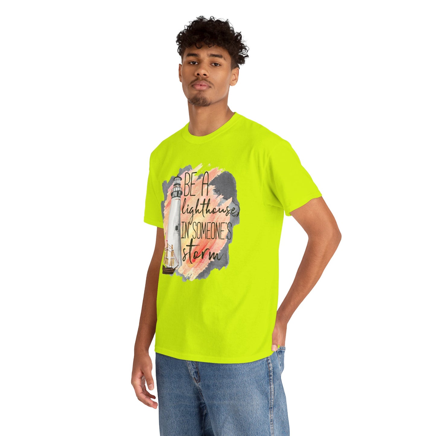 Lighthouse “Be A Lighthouse In Someone’s Storm” T‑Shirt