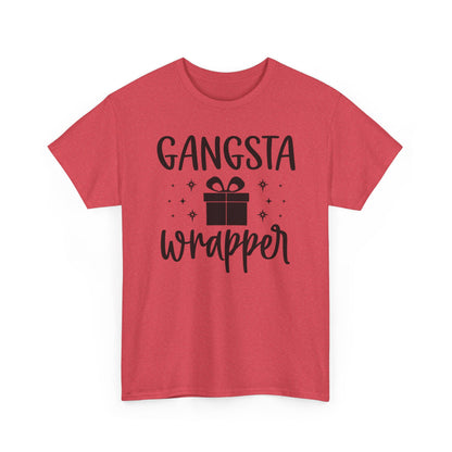 Gangsta Wrapper Tee — Funny Christmas Gift-Wrapping T-Shirt