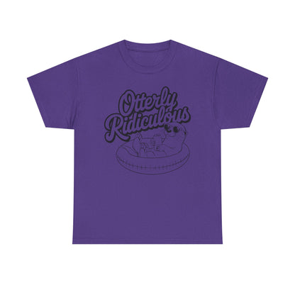 Otterly Ridiculous T-Shirt — Cute Otter Pool Graphic Tee