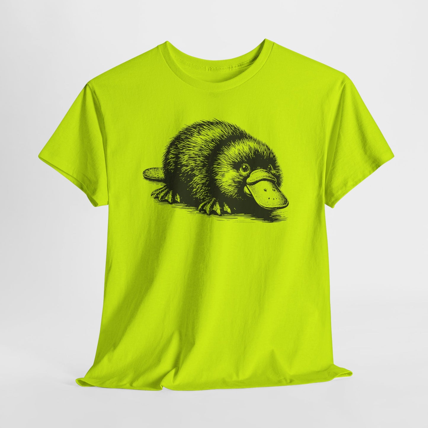 Platypus Sketch Tee — Vintage Wildlife Graphic T-Shirt