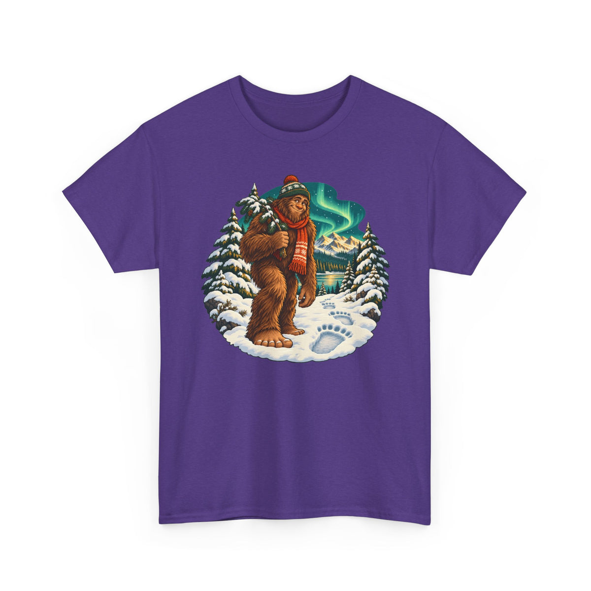 Bigfoot Snow Day Sasquatch T-Shirt