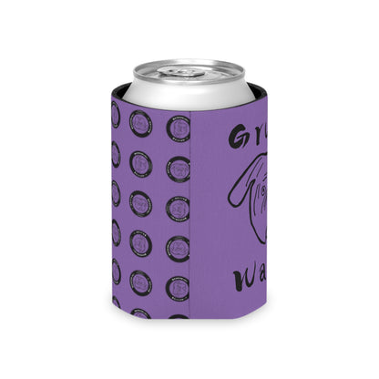 Grumpy Walter Can Cooler- Purple