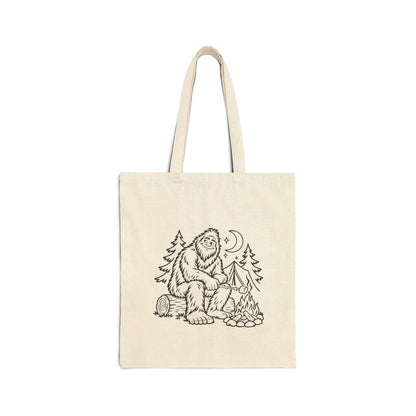 Bigfoot Campfire Companion Tote Bag