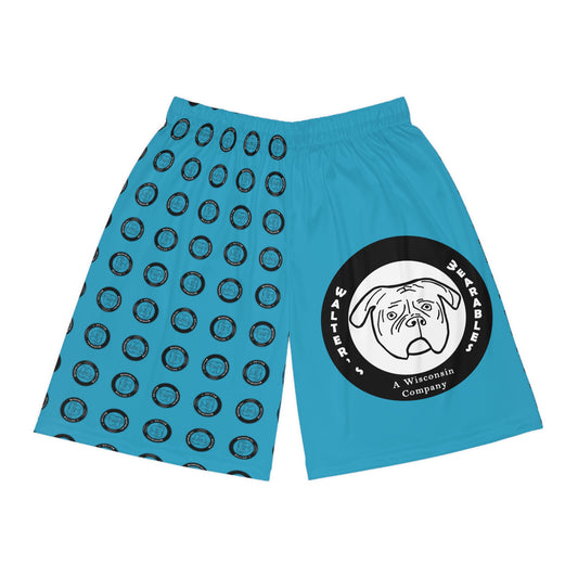 Walter Basketball Shorts -Blue