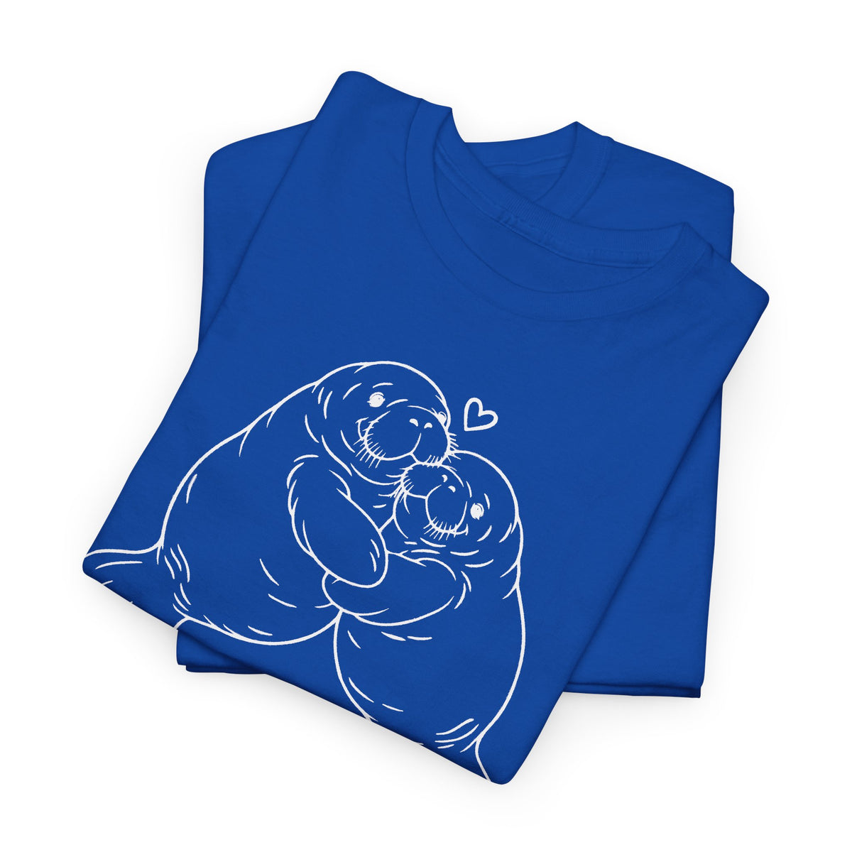 Chubby Mermaid Big Hug Lagoon Manatee T-Shirt