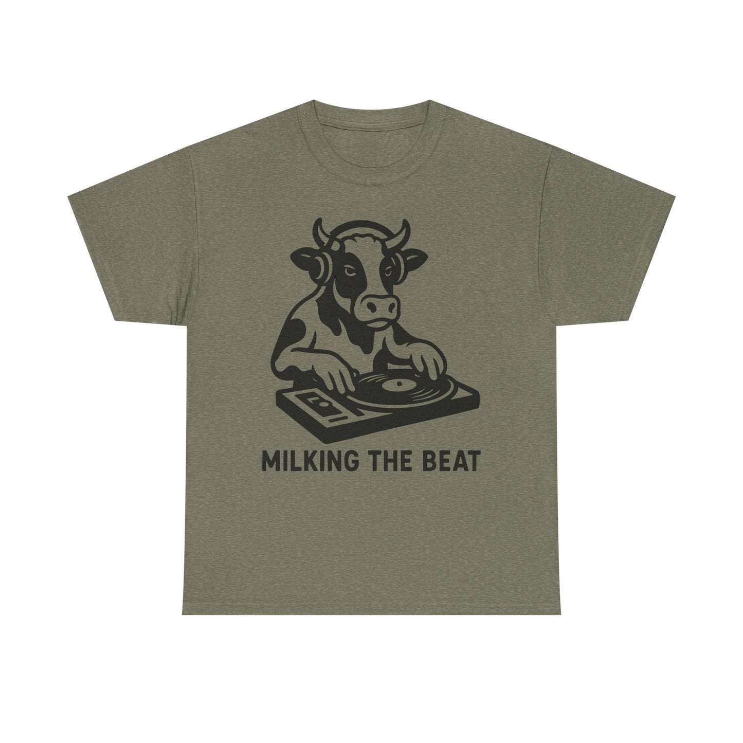 Milking the Beat DJ Cow T-Shirt
