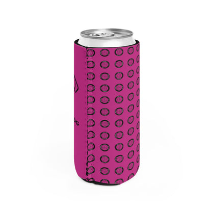 Walter Slim Can Cooler- Pink