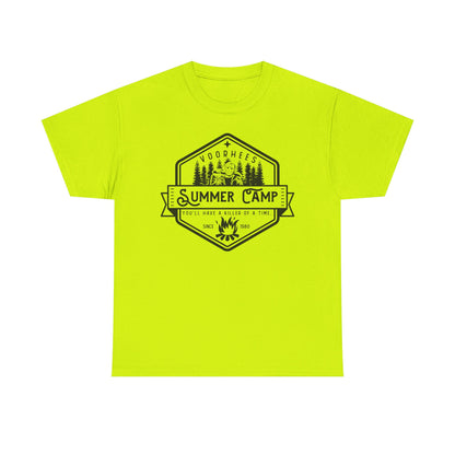 Summer Camp Badge T-Shirt — Woodhees Camp Graphic Tee