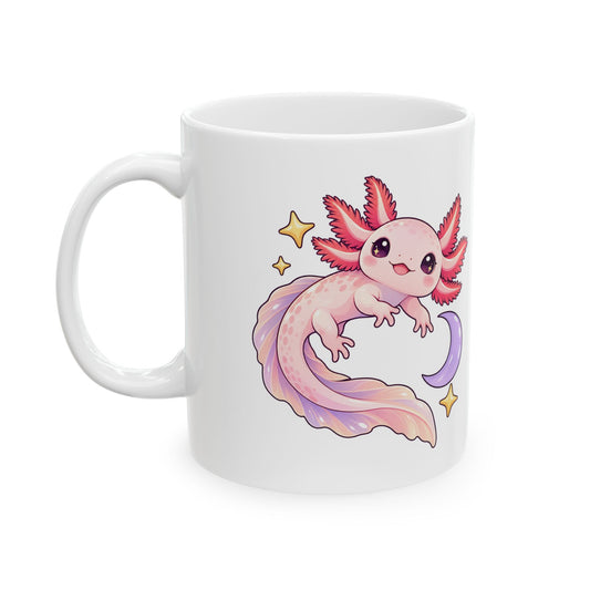 Axolotl Starry Swimmer Mug