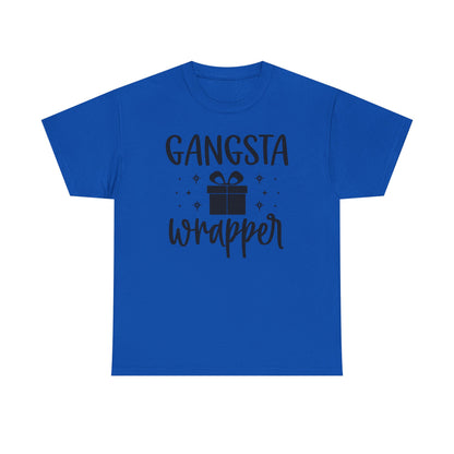 Gangsta Wrapper Tee — Funny Christmas Gift-Wrapping T-Shirt