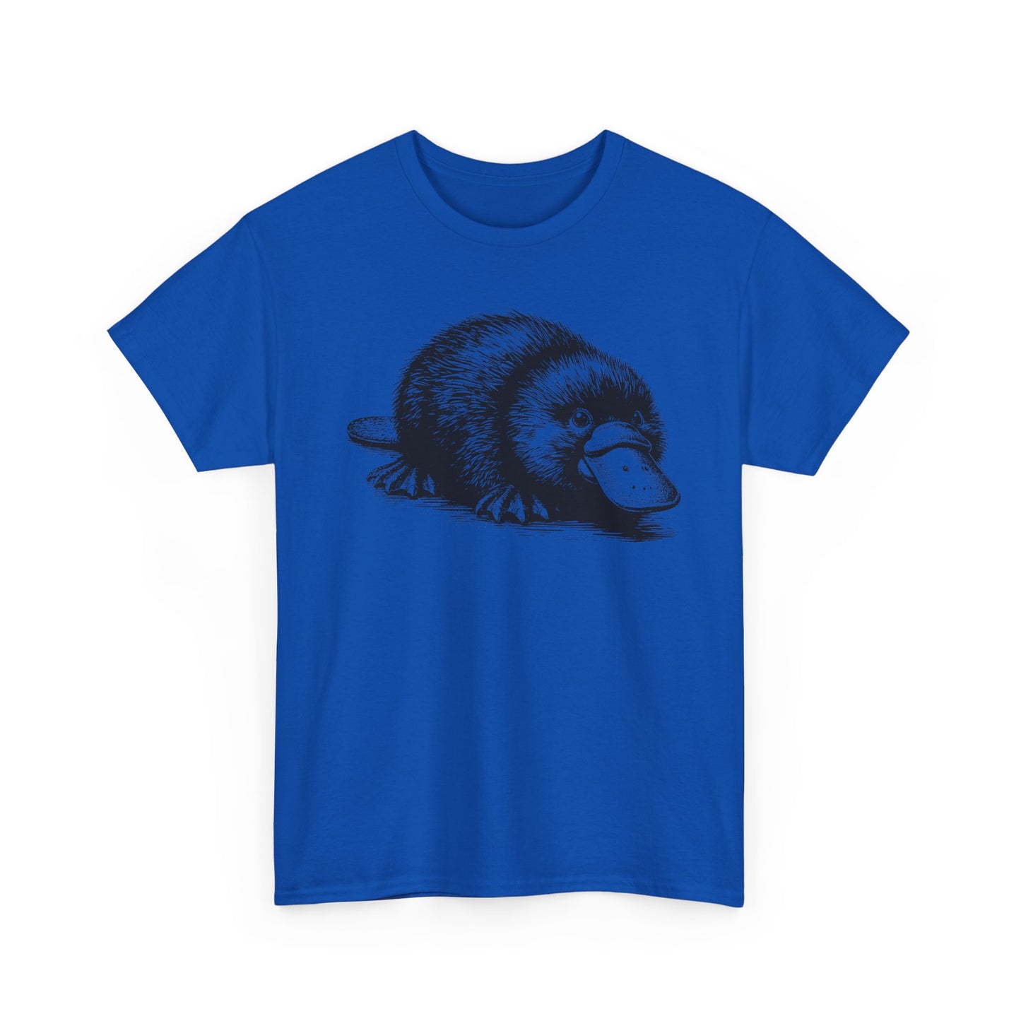 Platypus Sketch Tee — Vintage Wildlife Graphic T-Shirt