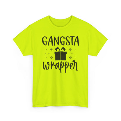 Gangsta Wrapper Tee — Funny Christmas Gift-Wrapping T-Shirt