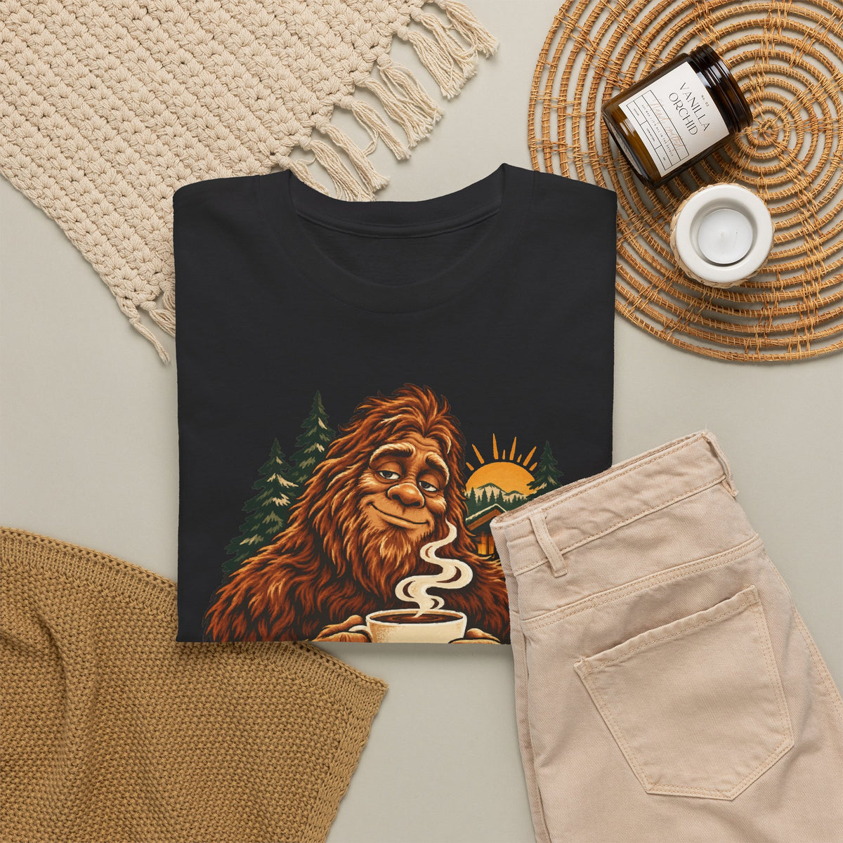 Bigfoot Coffee Before Sightings T-Shirt