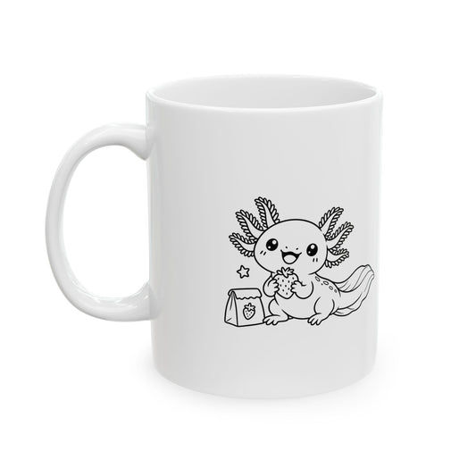 Axolotl Snack Break Mug
