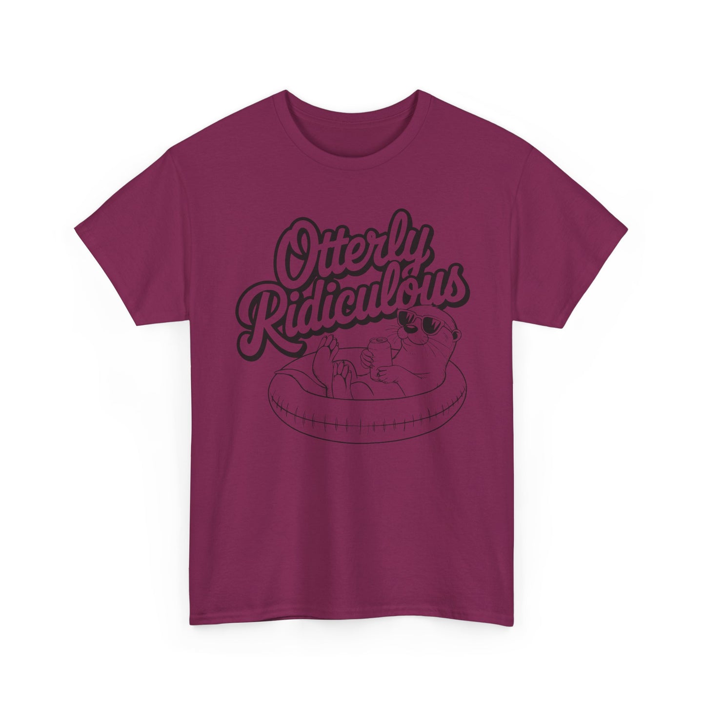 Otterly Ridiculous T-Shirt — Cute Otter Pool Graphic Tee