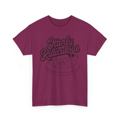 Otterly Ridiculous T-Shirt — Cute Otter Pool Graphic Tee