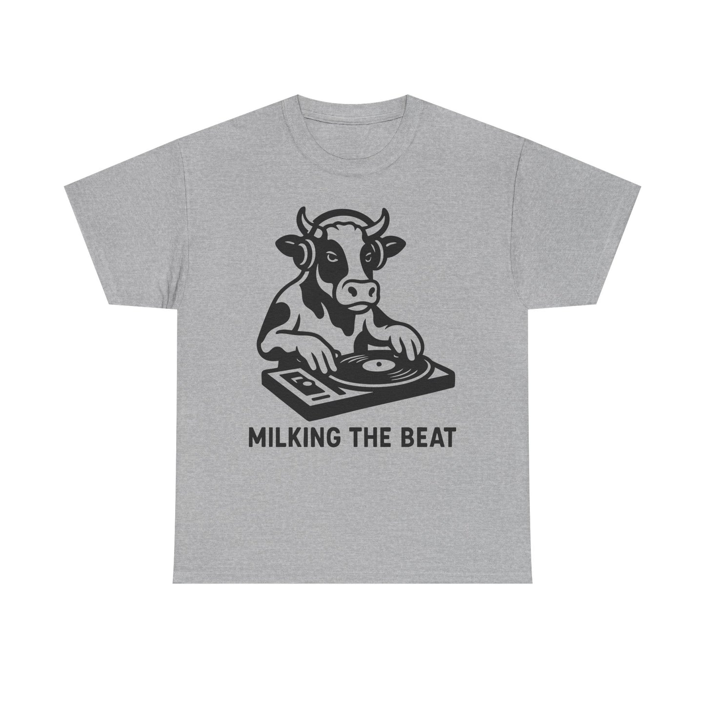 Milking the Beat DJ Cow T-Shirt