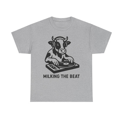 Milking the Beat DJ Cow T-Shirt