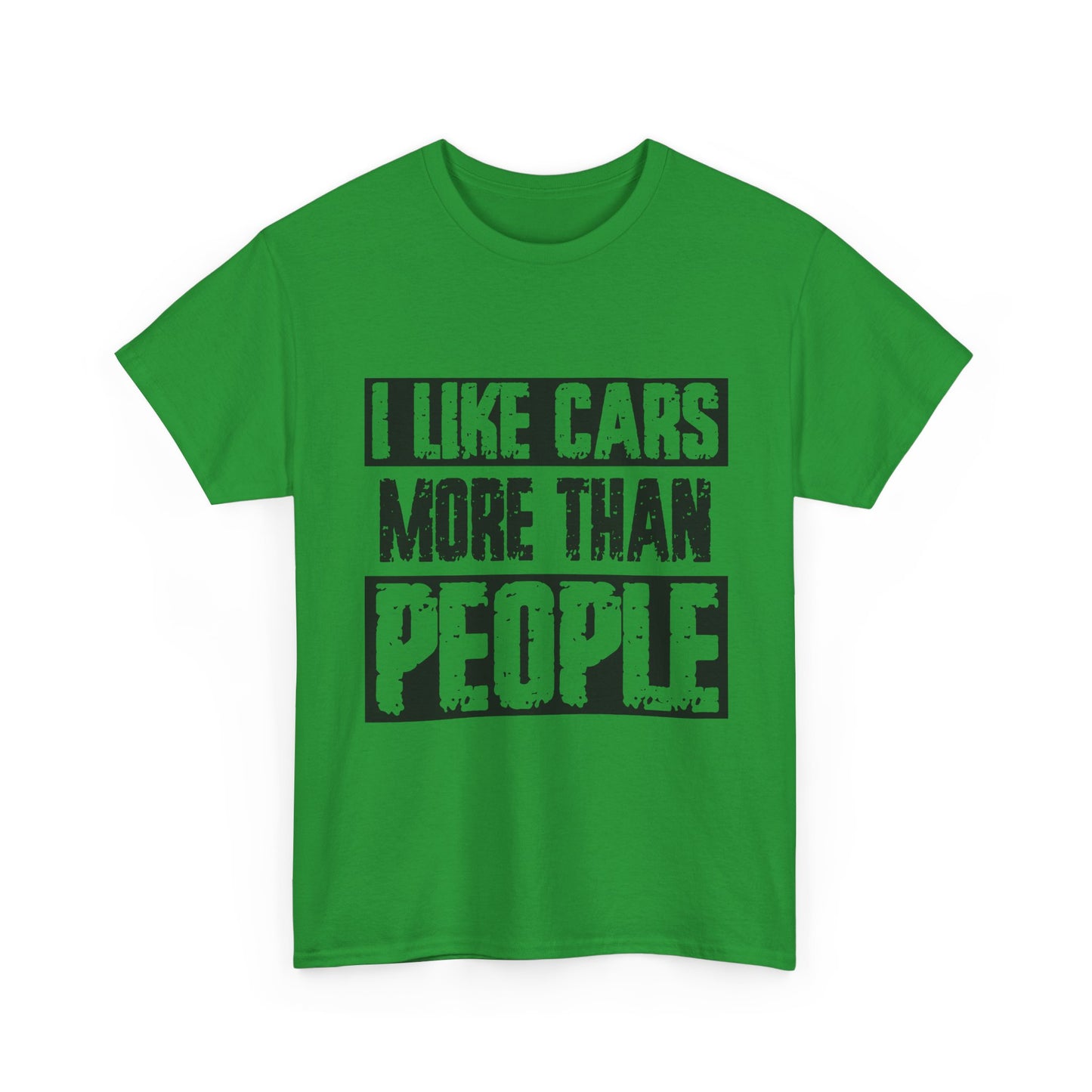I Like Cars More Than People T-Shirt — Funny Car Lover Tee