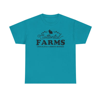 Cottontail Farms T‑Shirt — Vintage Bunny Farm Graphic Tee