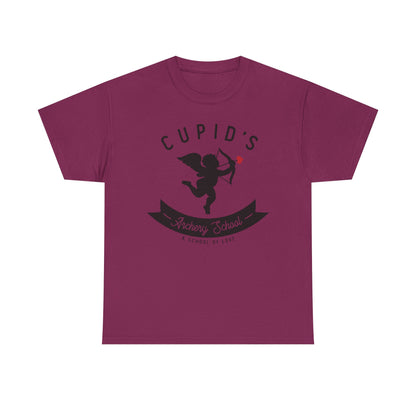 Cupid's Archery School T-Shirt — Funny Valentine Cupid Tee