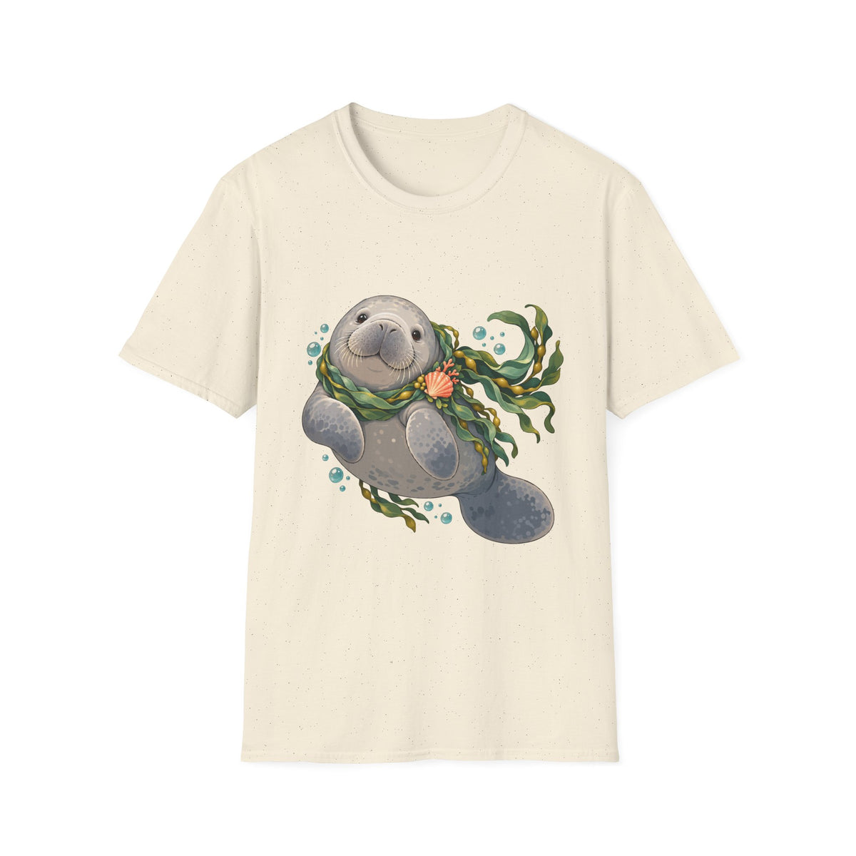 Chubby Mermaid Cozy Kelp Scarf Manatee T-Shirt