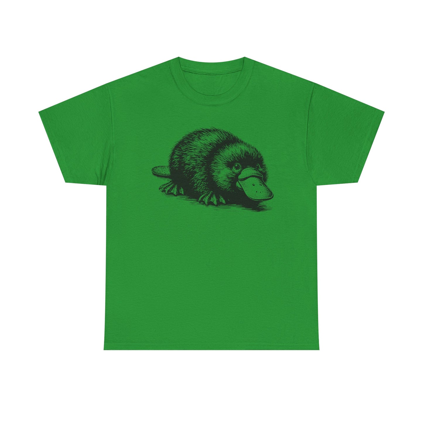 Platypus Sketch Tee — Vintage Wildlife Graphic T-Shirt