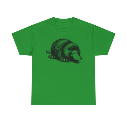 Platypus Sketch Tee — Vintage Wildlife Graphic T-Shirt