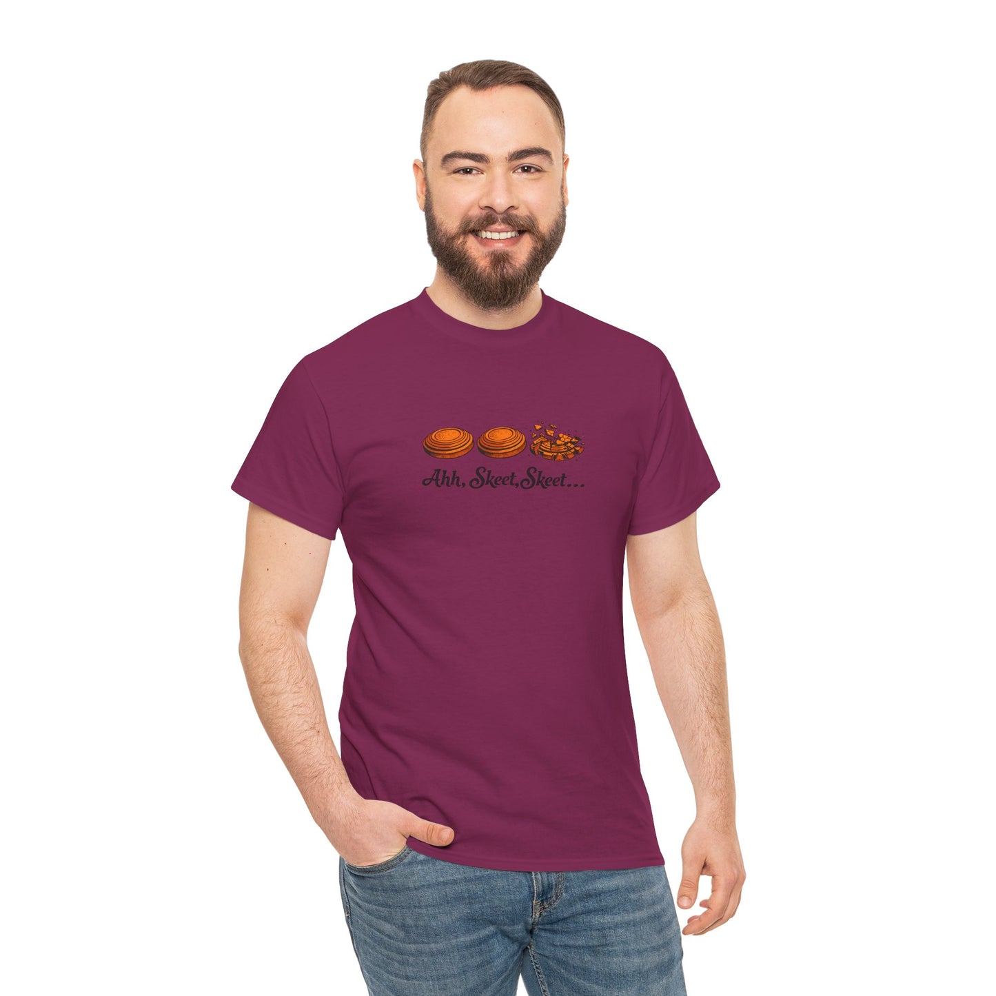 Ah, Short Short... Tee — Funny Skeet Pun T-Shirt