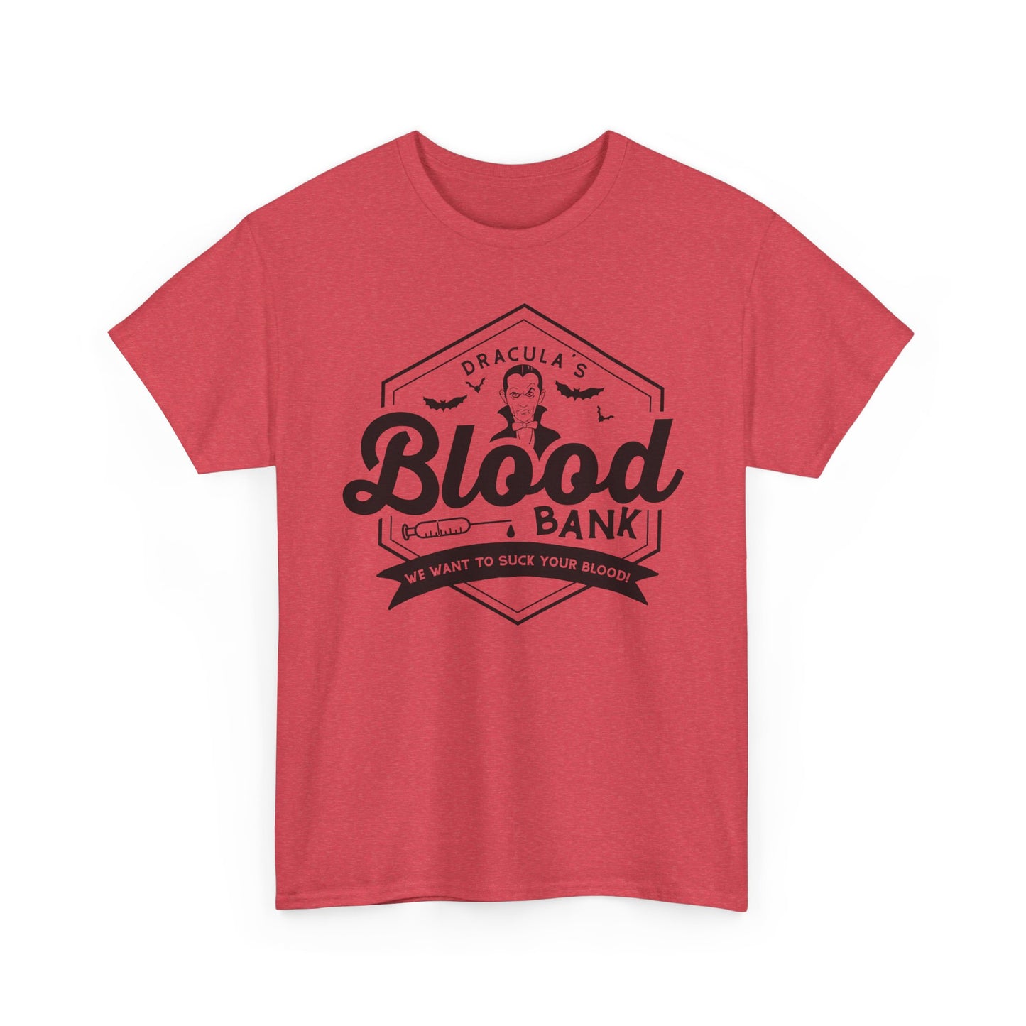 Blood Bank Tee — Dracula Vintage Vampire Graphic T-Shirt