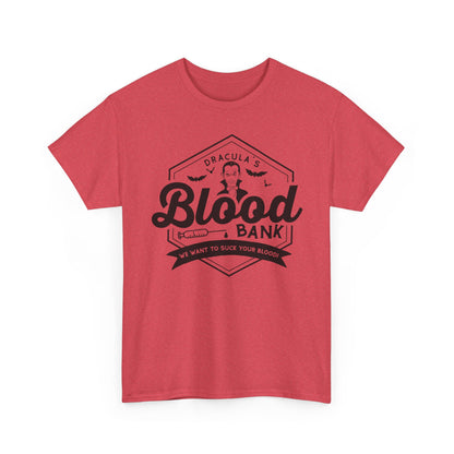 Blood Bank Tee — Dracula Vintage Vampire Graphic T-Shirt