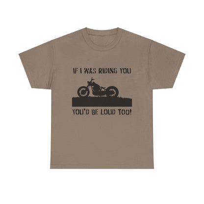 LOUD MOTORCYCLE TEE