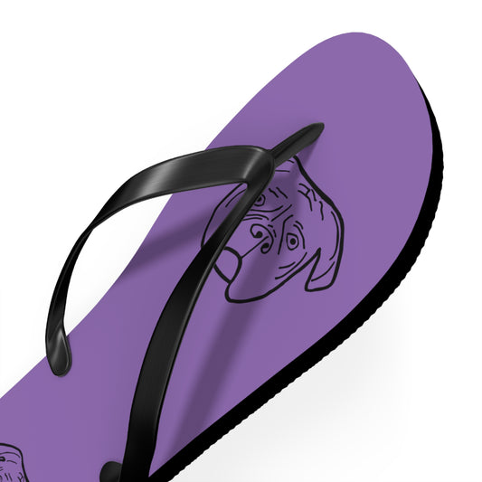 Walter Flip Flops- Purple