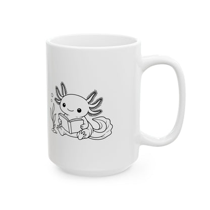 Axolotl Book Nook Mug